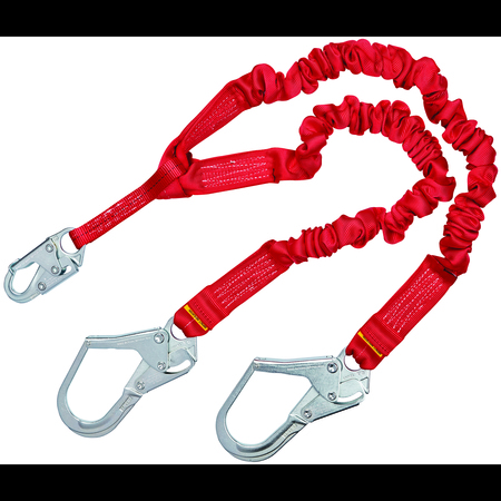 3M 3M Protecta Pro 1340161 Stretch 100% Tie-Off Shock Absorbing Lanyard,  1340161